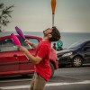 ジャグリングをしながらエクササイズもできる　Learn to Juggle!