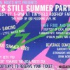 屋上ファームでパーティ　Local Roots Presents: It’s Still Summer Party