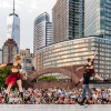 屋外でダンス鑑賞　The 35th Annual Battery Dance Festival