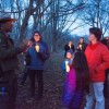 夜の森を探検　Winter Solstice  Candle Light Walk