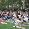 Bryant Park Yoga  with Sarah Platt Finger