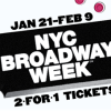 NYC Broadway Week