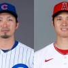 サイ・ヤング賞相手に明暗 大谷翔平無安打、9回右脚付け根の張りで今季初途中交代 鈴木誠也は17打席振り安打が適時打