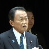 麻生氏 「おばさん」「カミムラ」など発言　上川外相を高評価も