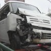 【独自】映像入手…デイケア送迎車が信号無視の車に突っ込まれ、歩行者4人を巻き込む　計10人病院搬送　東京・葛飾区