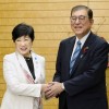 首相と都知事、防災で連携