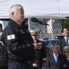 防衛相、韓国軍入港行事に出席