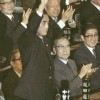 ＜あのころ＞中曽根氏、第71代首相に