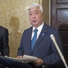 日米防衛相、午後会談へ