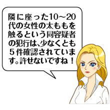 太もも触る痴漢を逮捕 ５年前の犯行も明らかに Daily Sun New York