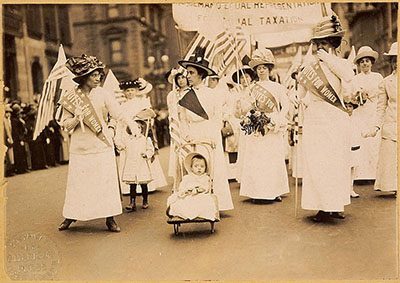 Suffrage parade, New York City, May 6, 1912