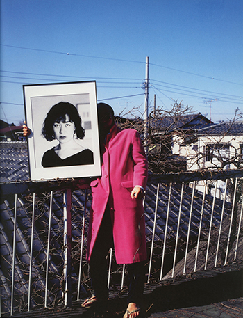 Self-portrait with Y ō ko (Colourscapes) Nobuyoshi Araki 1991 C-print Courtesy of Private Collection 