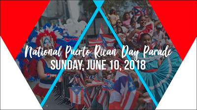 同パレードのフェイスブック （@NationalPuertoRicanParade）より