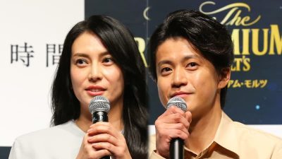 ビール大好き 柴咲コウと小栗旬が新cmで共演 撮影 こぼれ 話で忘れていた失敗がばれた Daily Sun New York